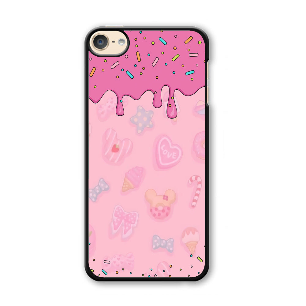 Girly Sweet Pink Cream iPod Touch 6 Case