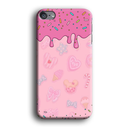 Girly Sweet Pink Cream iPod Touch 6 Case