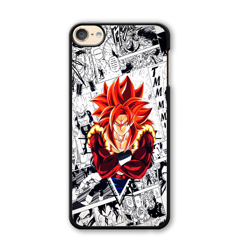 Gogeta Comic Background iPod Touch 6 Case