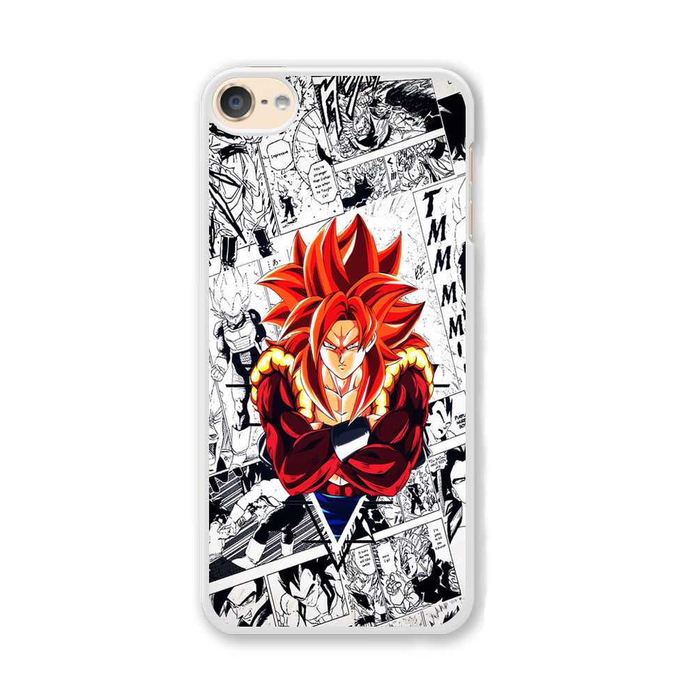 Gogeta Comic Background iPod Touch 6 Case