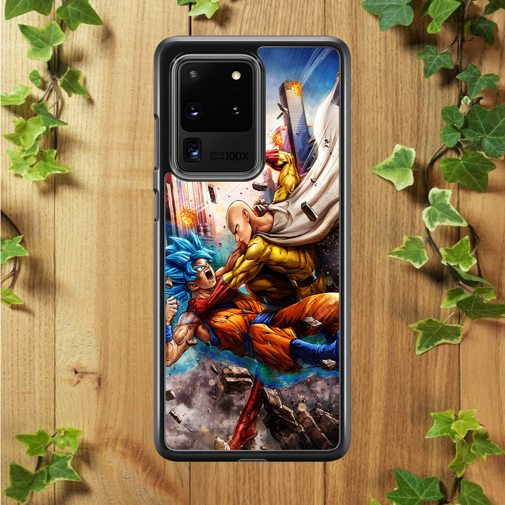 Goku VS Saitama Samsung Galaxy S20 Ultra Case