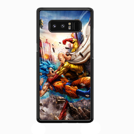 Goku VS Saitama Samsung Galaxy Note 8 Case