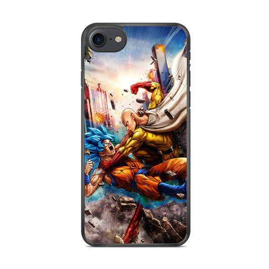 Goku VS Saitama iPhone 8 Case