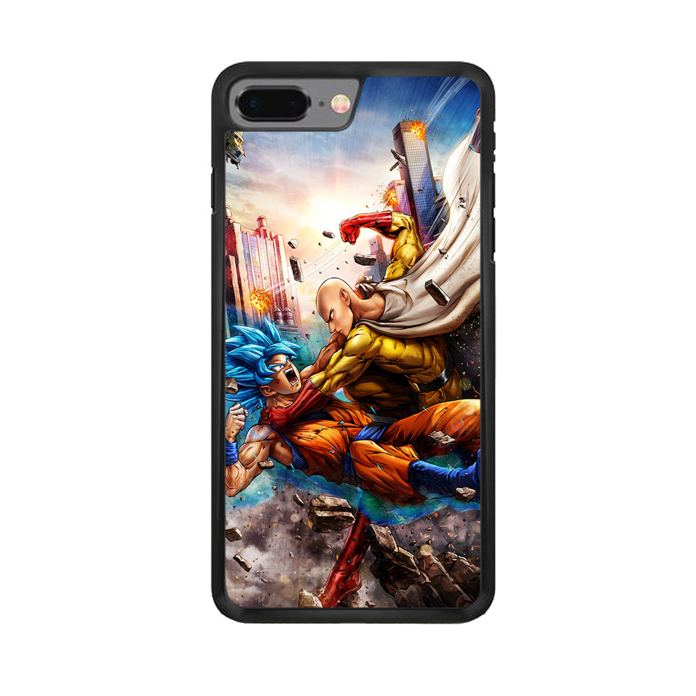 Goku VS Saitama iPhone 8 Plus Case