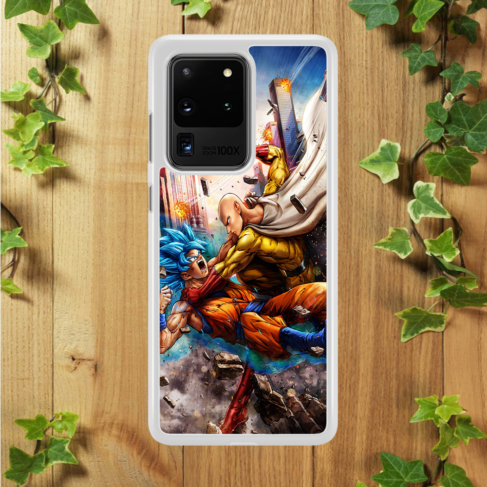 Goku VS Saitama Samsung Galaxy S20 Ultra Case