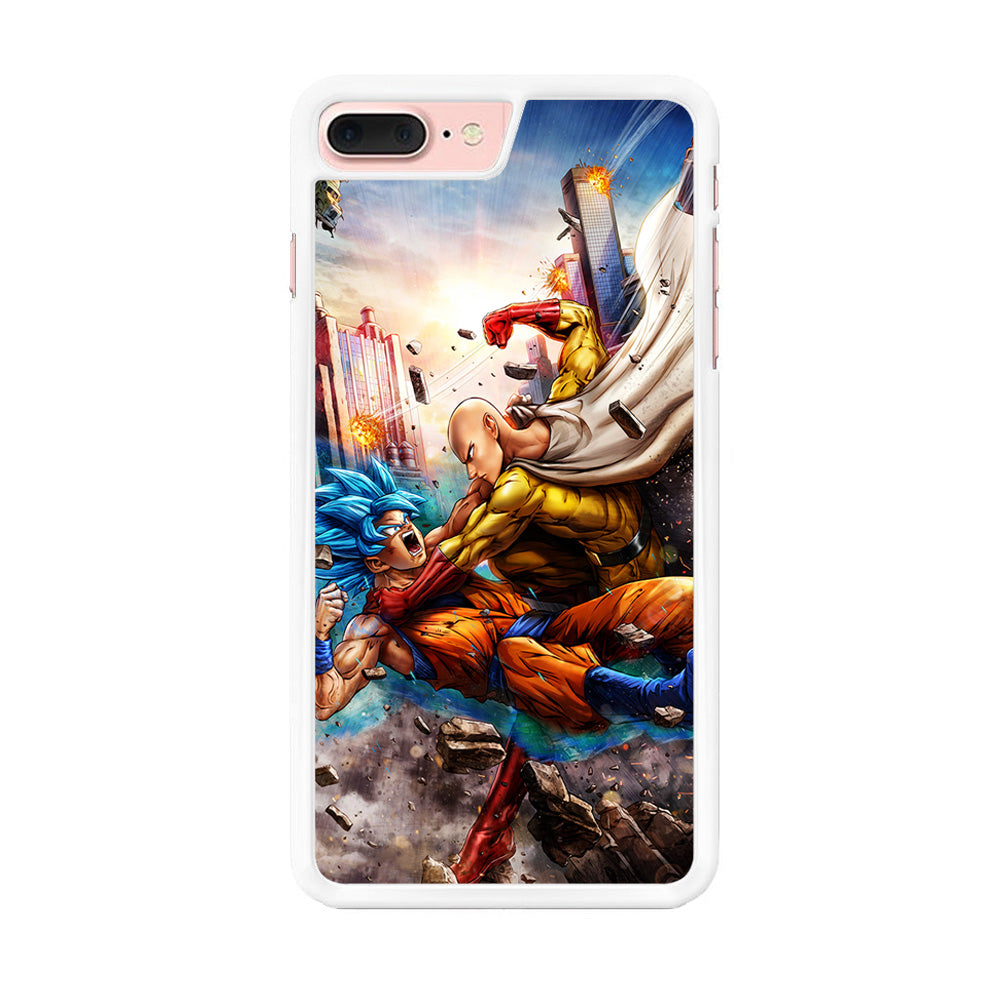 Goku VS Saitama iPhone 8 Plus Case