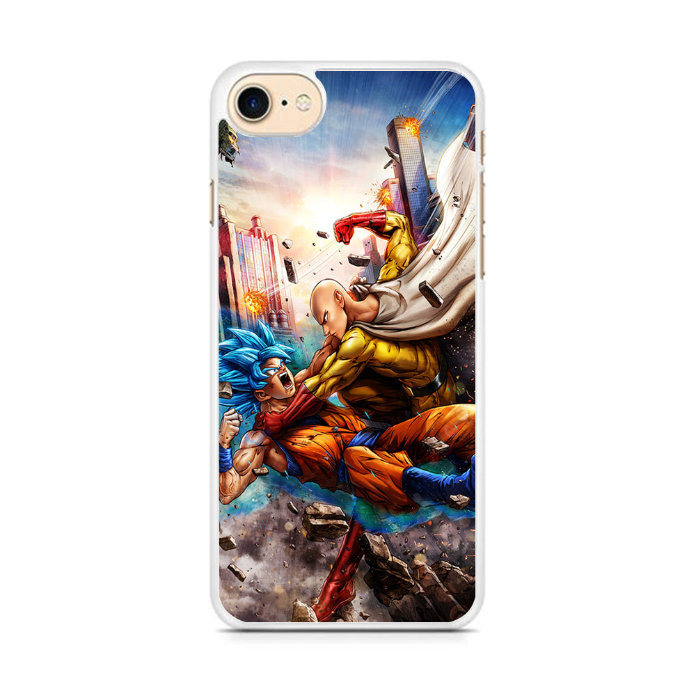 Goku VS Saitama iPhone 8 Case