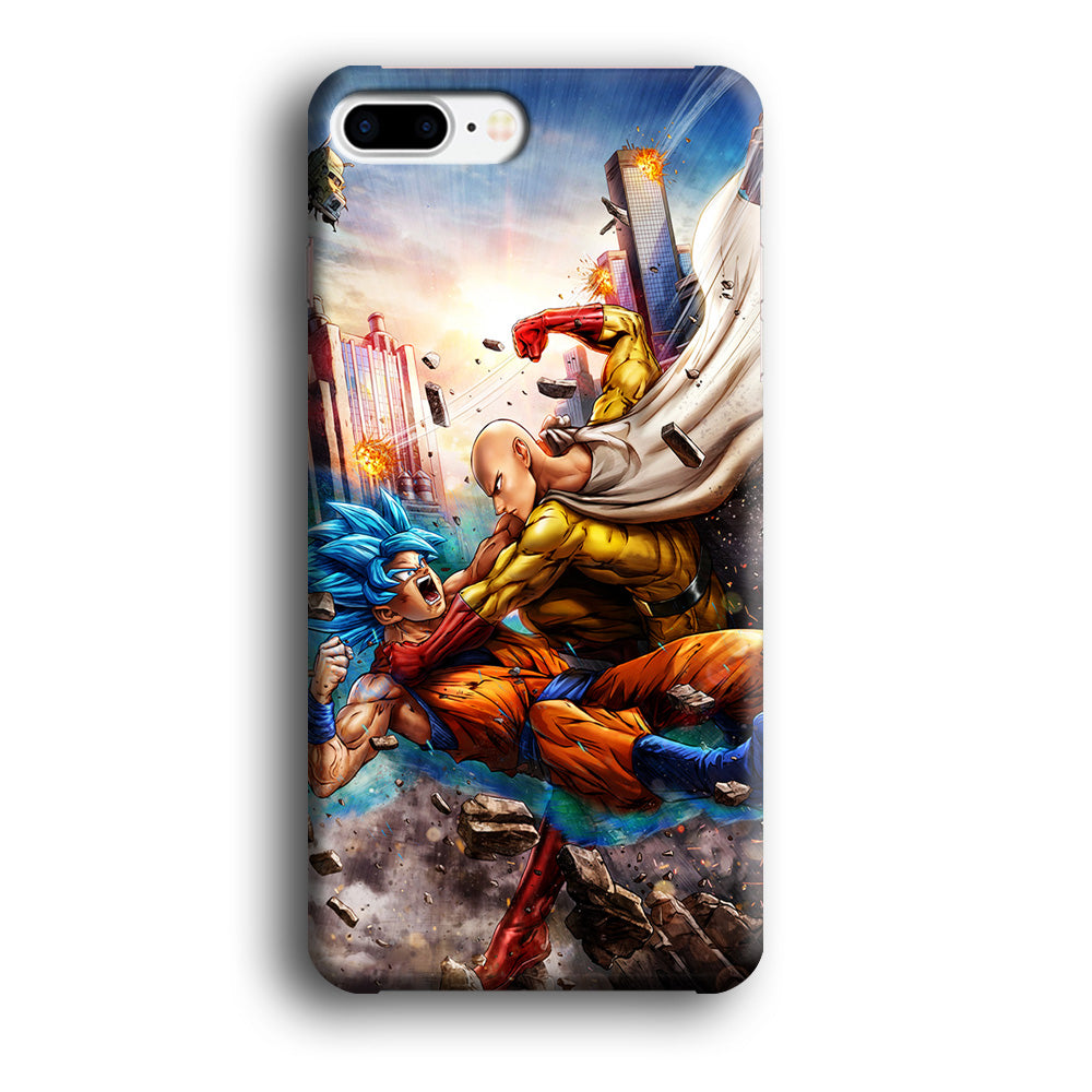 Goku VS Saitama iPhone 8 Plus Case