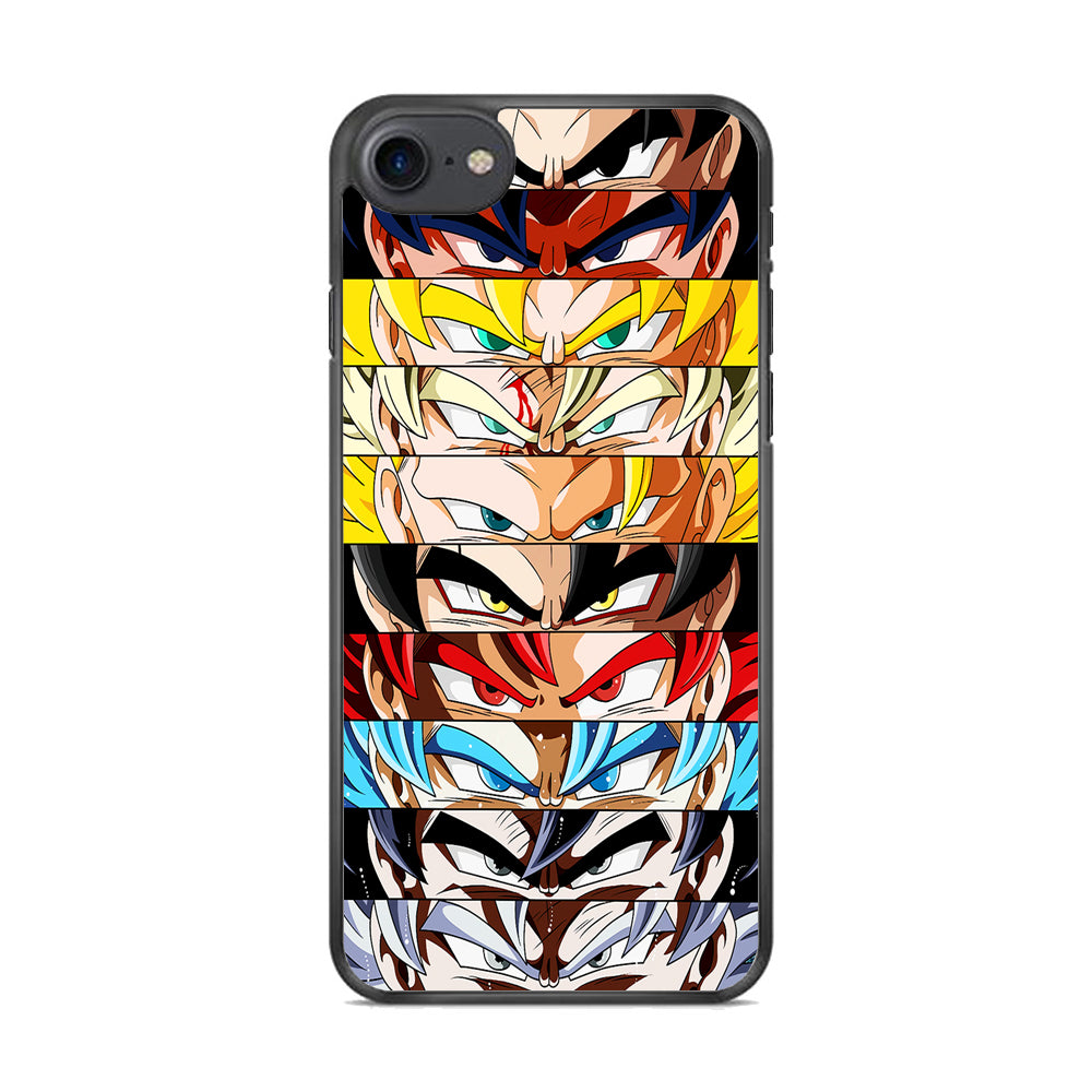 Goku's Eyes Group Dragon Ball iPhone 8 Case