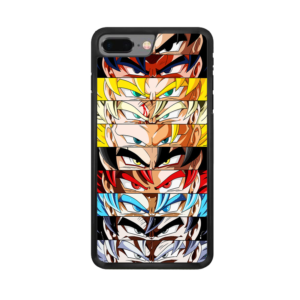 Goku's Eyes Group Dragon Ball iPhone 8 Plus Case