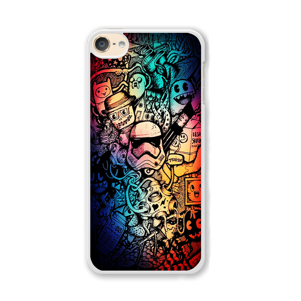 Graffiti Art Stormtrooper iPod Touch 6 Case