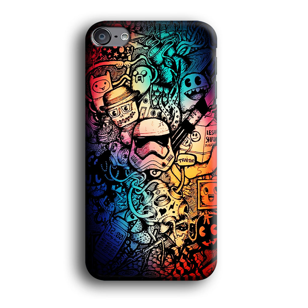 Graffiti Art Stormtrooper iPod Touch 6 Case