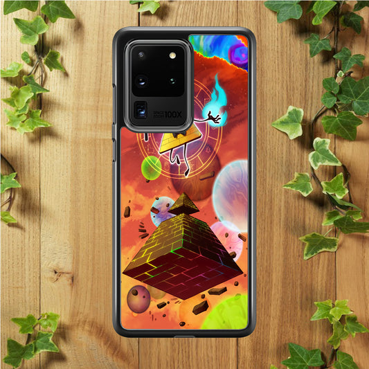 Gravity Falls Bill Cipher Art Samsung Galaxy S20 Ultra Case