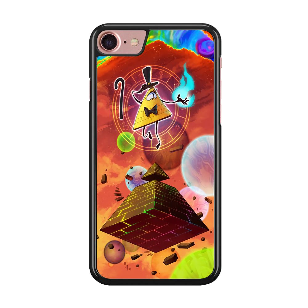 Gravity Falls Bill Cipher Art iPhone 8 Case