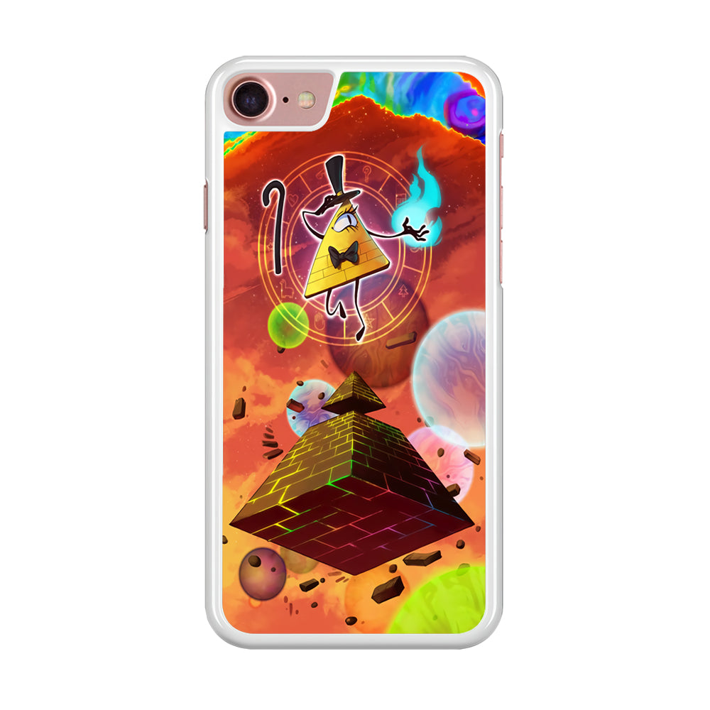 Gravity Falls Bill Cipher Art iPhone 8 Case