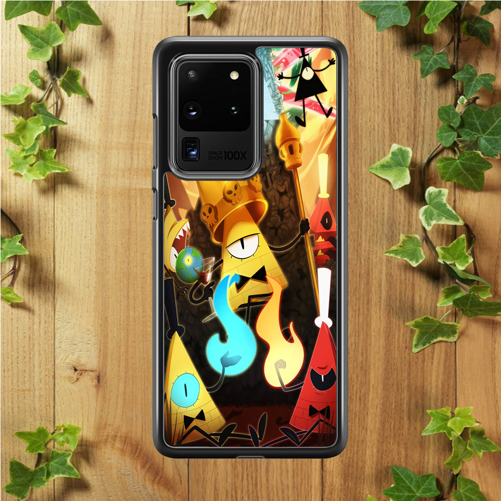 Gravity Falls Bill Cipher King Samsung Galaxy S20 Ultra Case