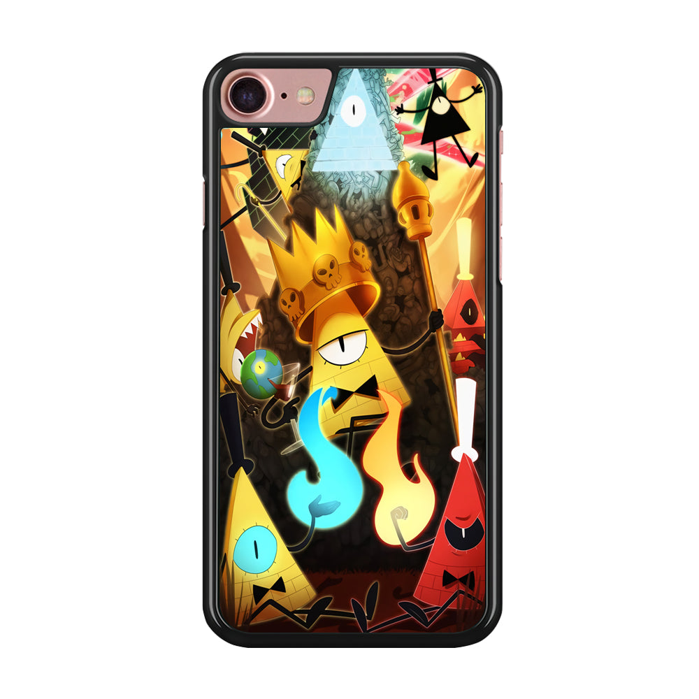 Gravity Falls Bill Cipher King iPhone 8 Case