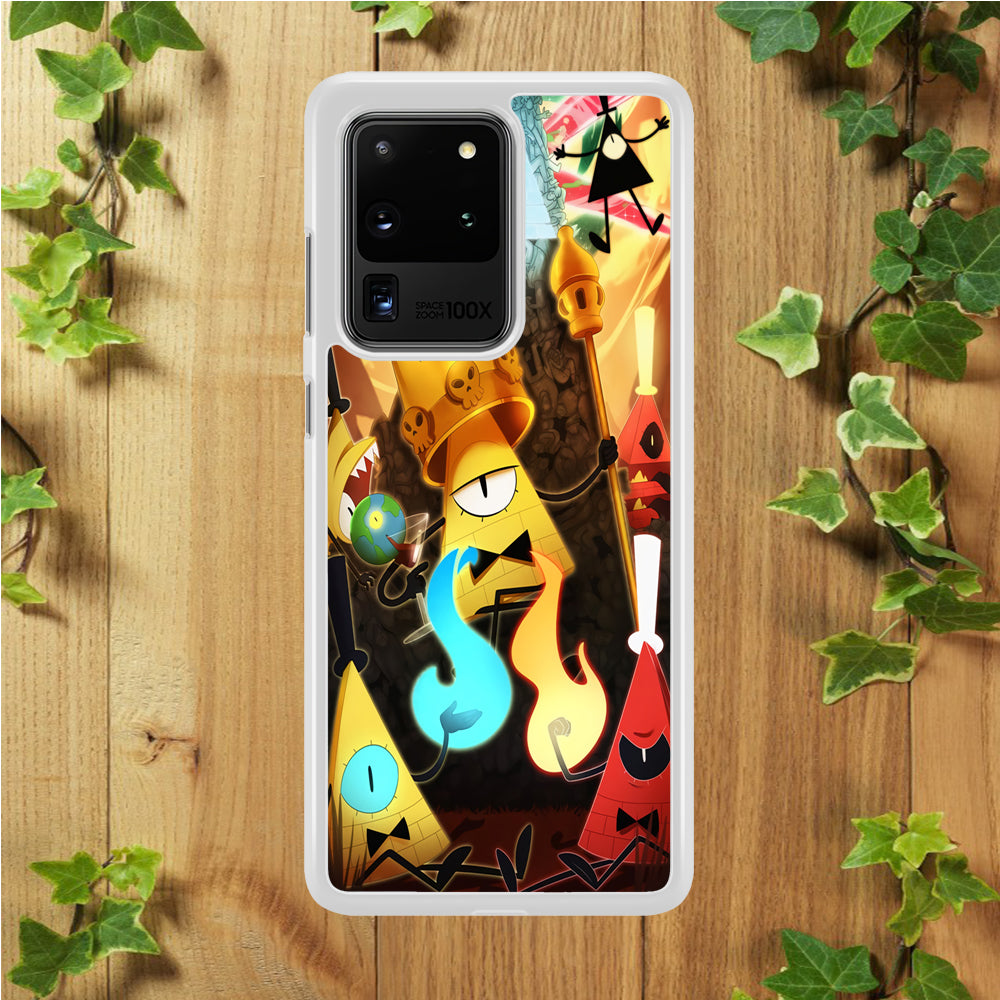 Gravity Falls Bill Cipher King Samsung Galaxy S20 Ultra Case