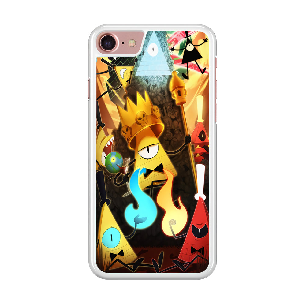 Gravity Falls Bill Cipher King iPhone 8 Case