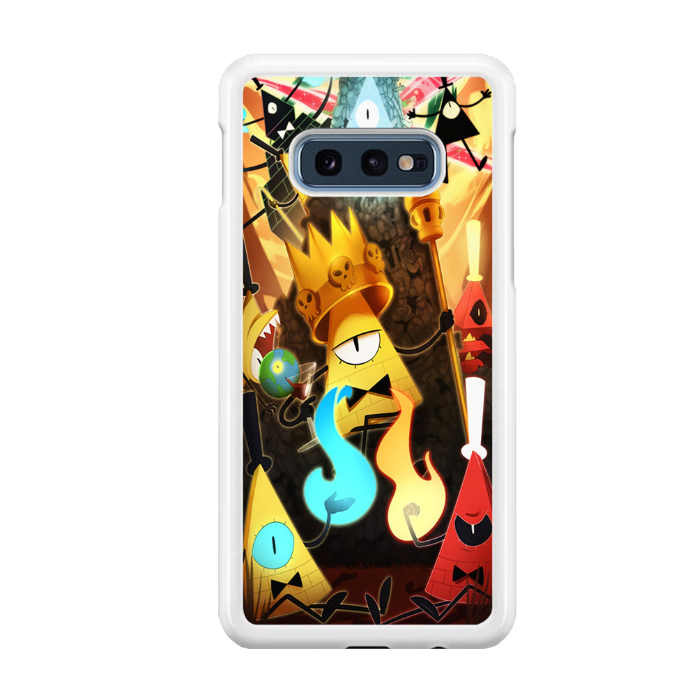 Gravity Falls Bill Cipher King Samsung Galaxy S10E Case