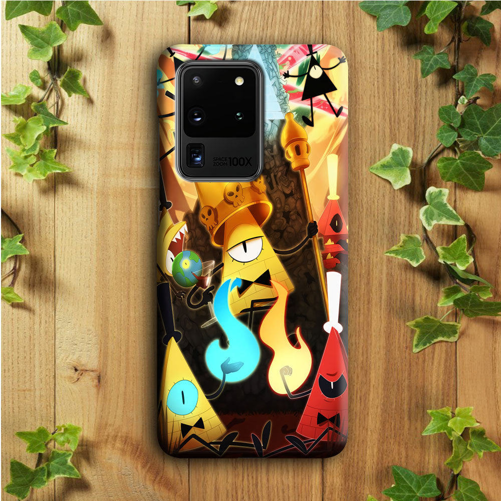 Gravity Falls Bill Cipher King Samsung Galaxy S20 Ultra Case