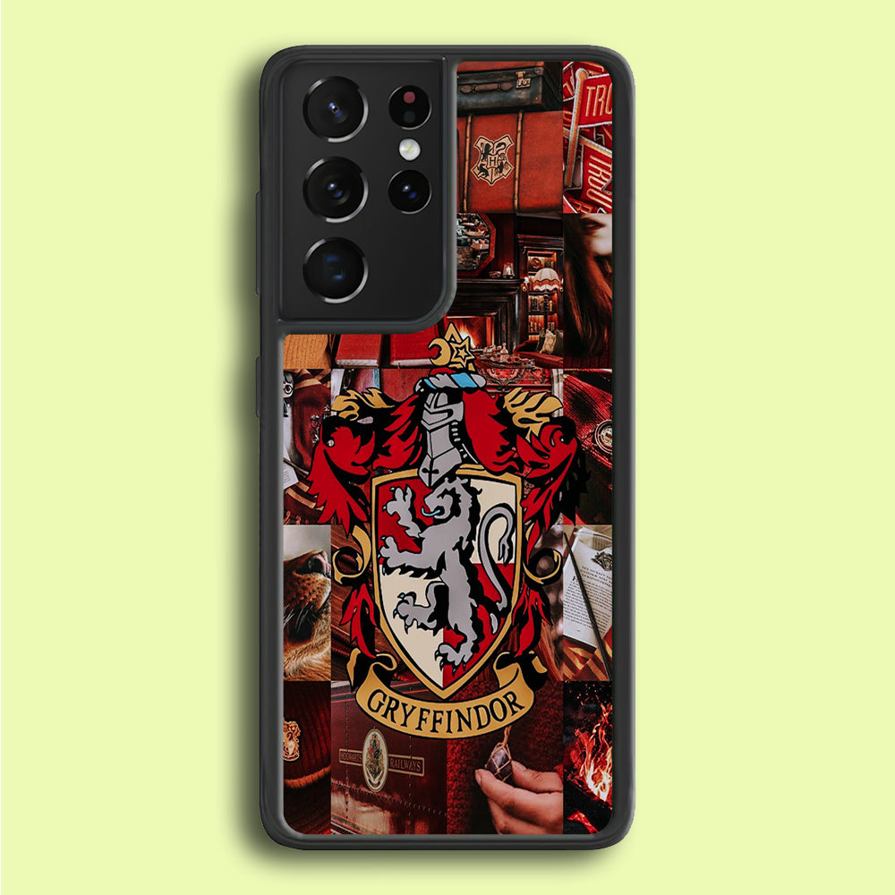 Gryffindor Harry Potter Aesthetic Samsung Galaxy S21 Ultra Case