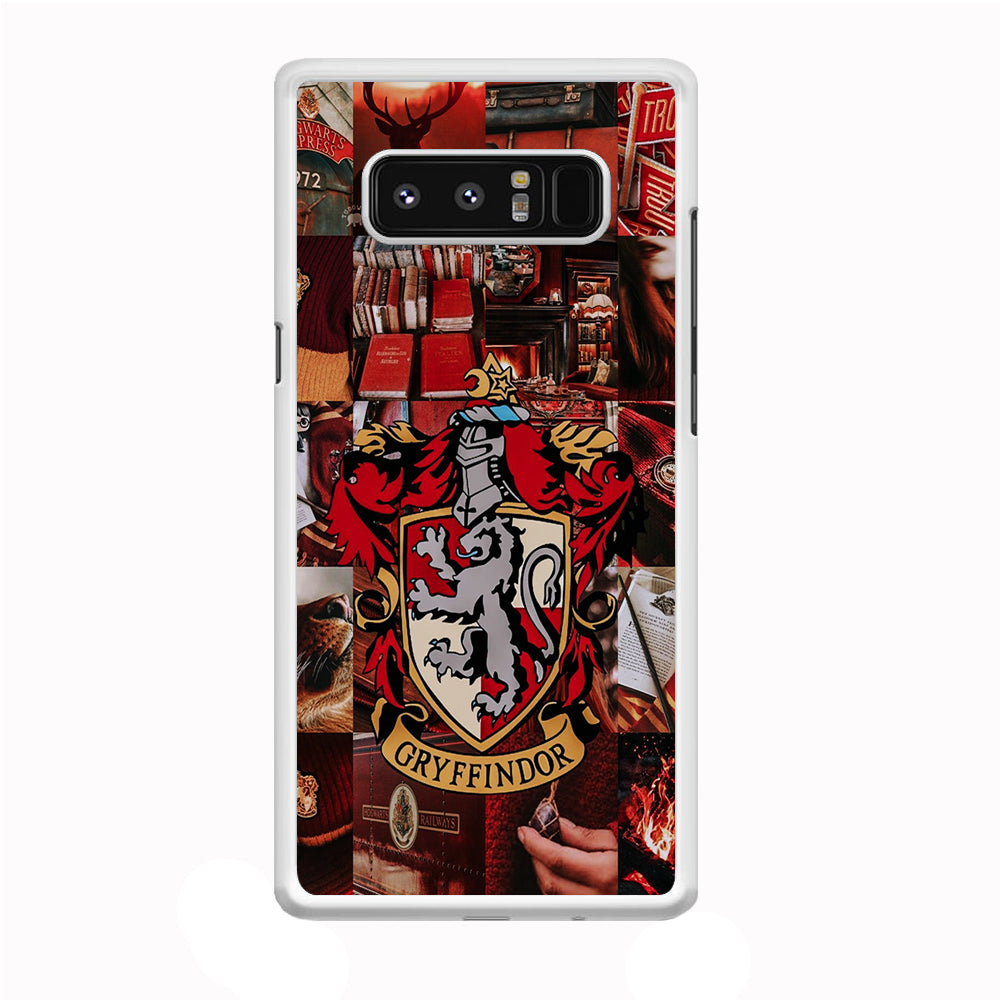 Gryffindor Harry Potter Aesthetic Samsung Galaxy Note 8 Case