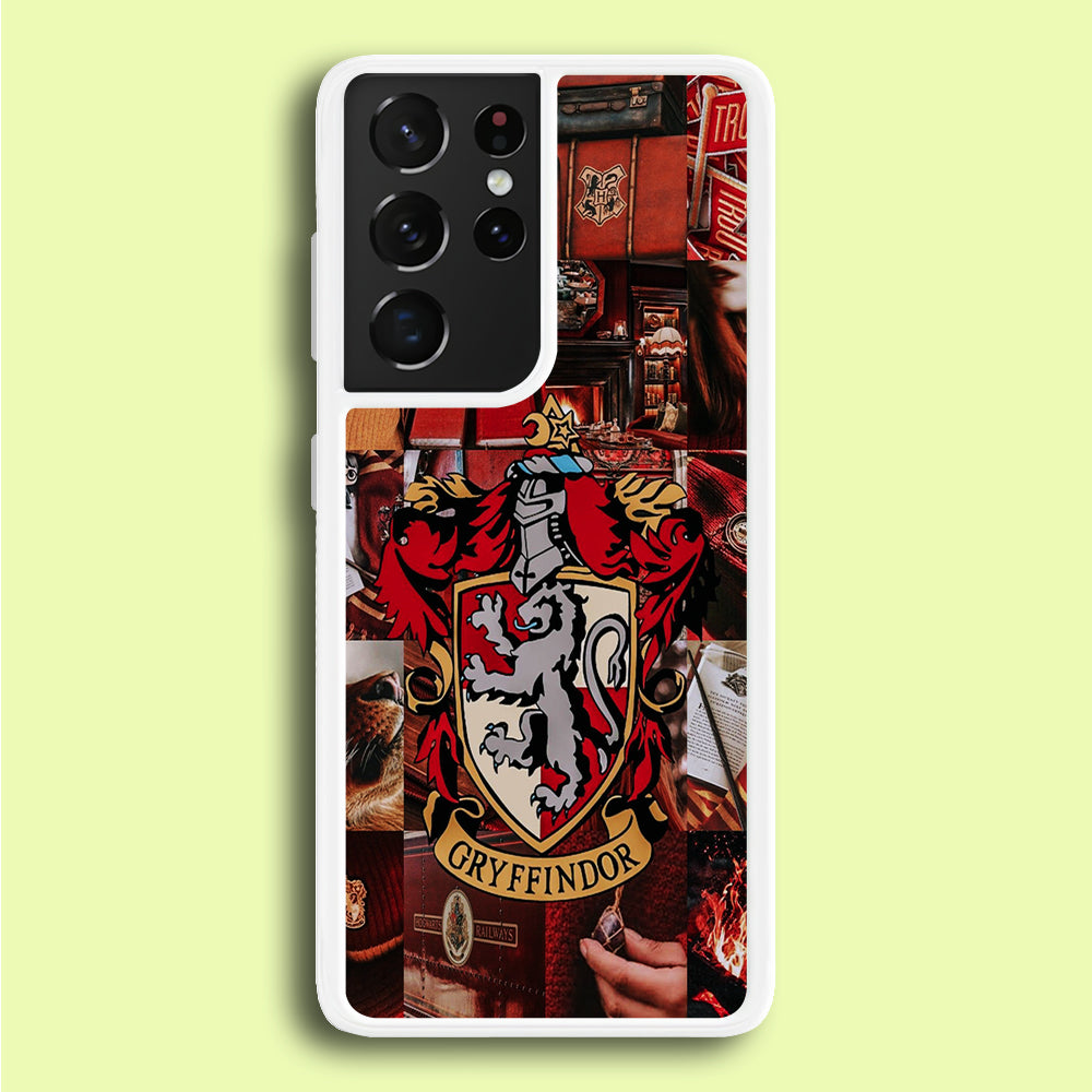 Gryffindor Harry Potter Aesthetic Samsung Galaxy S21 Ultra Case