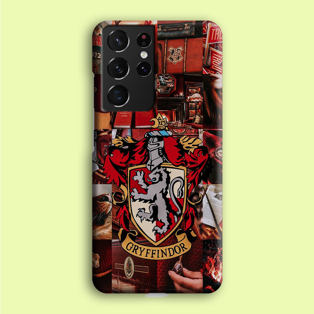 Gryffindor Harry Potter Aesthetic Samsung Galaxy S21 Ultra Case