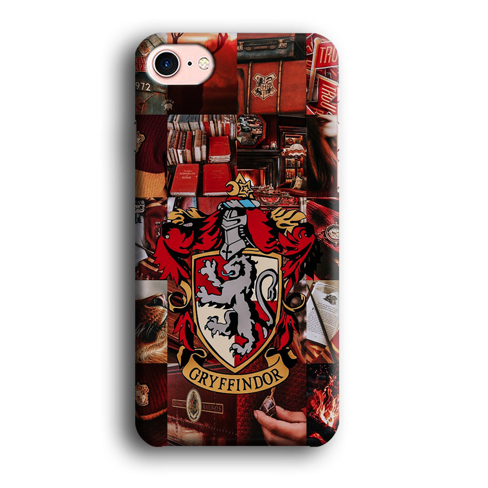 Gryffindor Harry Potter Aesthetic iPhone 8 Case