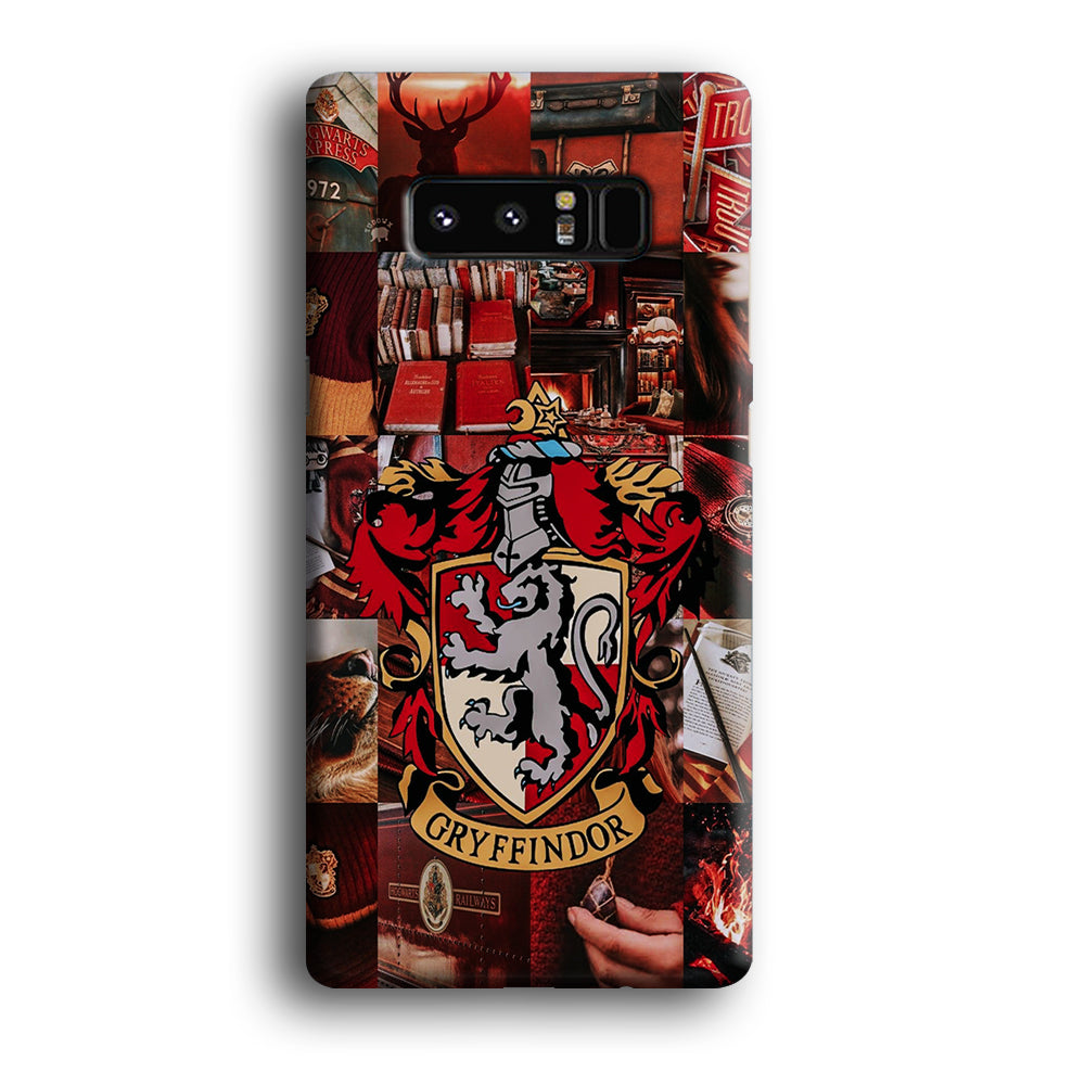 Gryffindor Harry Potter Aesthetic Samsung Galaxy Note 8 Case