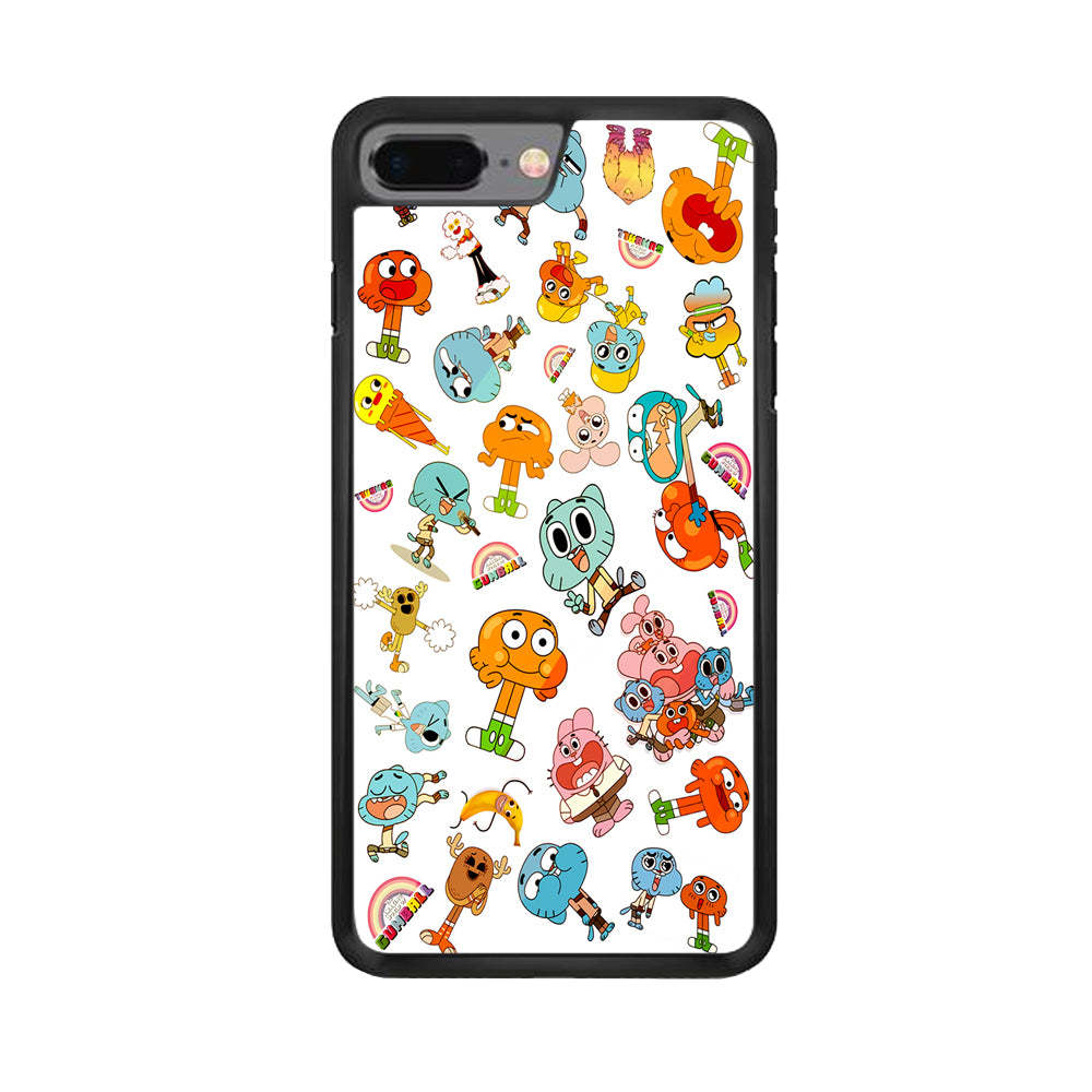 Gumball Doodle iPhone 8 Plus Case