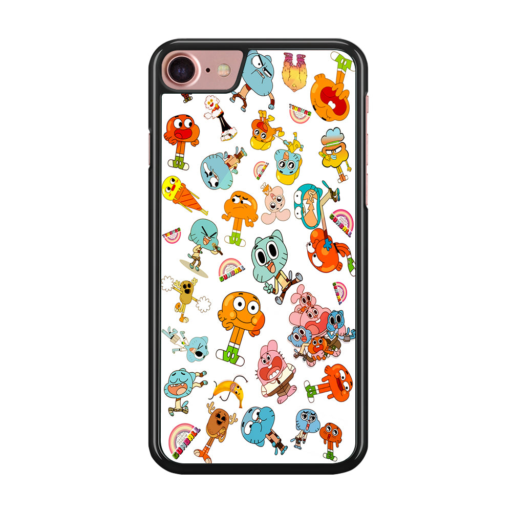 Gumball Doodle iPhone 8 Case