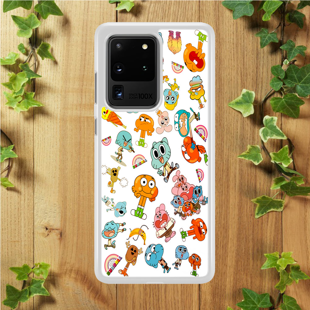 Gumball Doodle Samsung Galaxy S20 Ultra Case