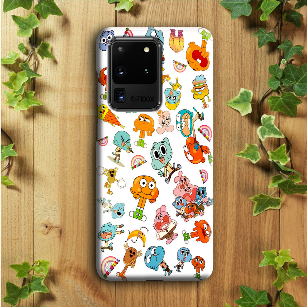 Gumball Doodle Samsung Galaxy S20 Ultra Case