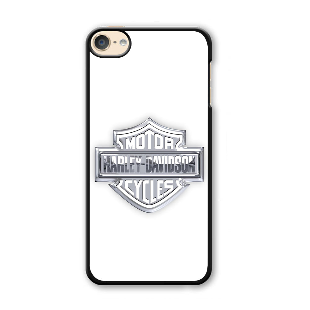 Harley Davidson Logo Silver iPod Touch 6 Case