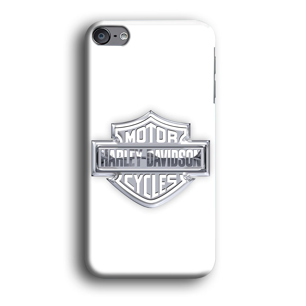 Harley Davidson Logo Silver iPod Touch 6 Case