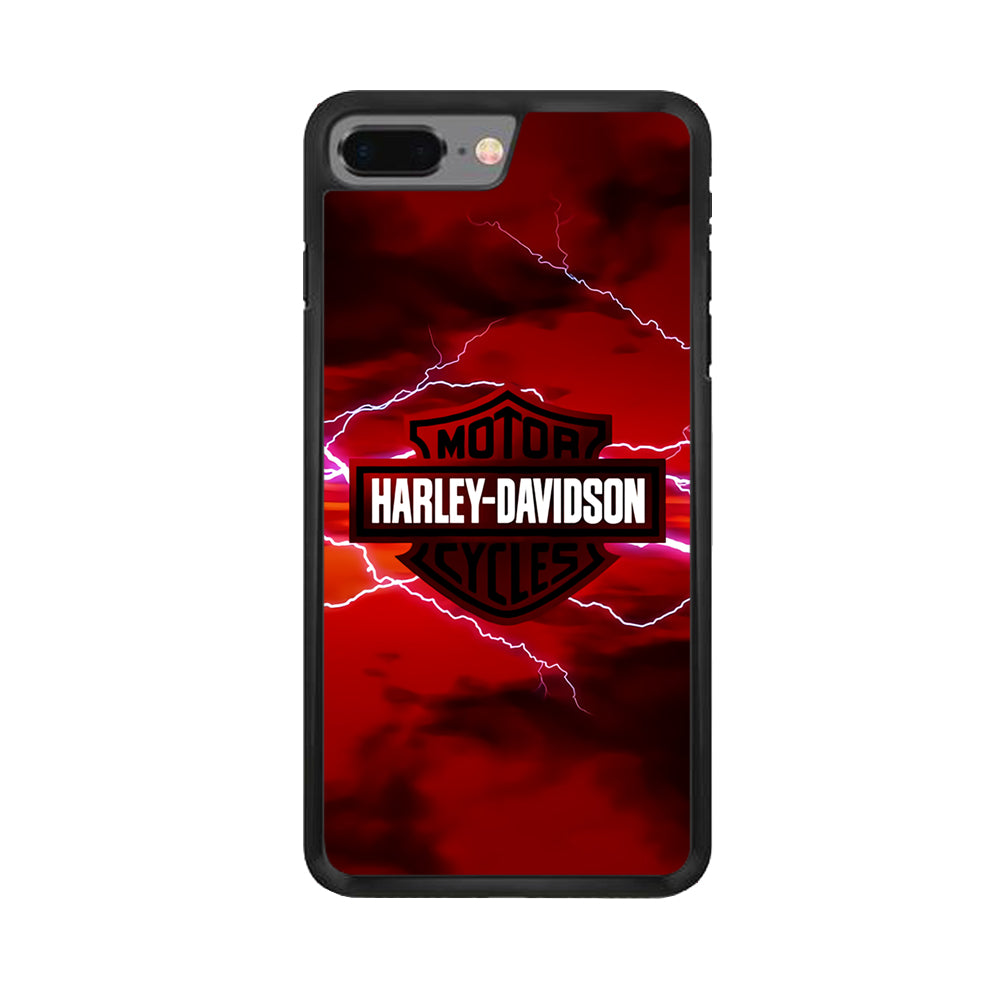 Harley Davidson Red Sky iPhone 8 Plus Case