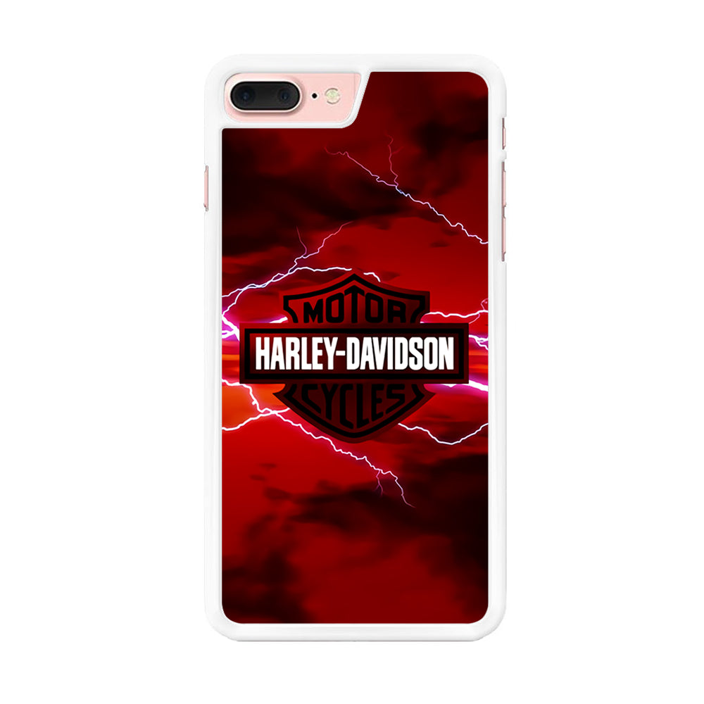 Harley Davidson Red Sky iPhone 8 Plus Case