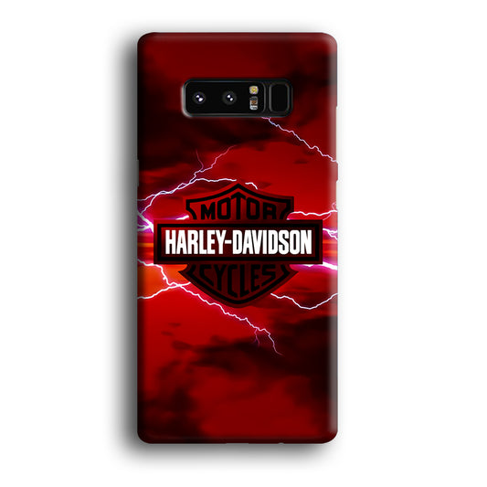 Harley Davidson Red Sky Samsung Galaxy Note 8 Case