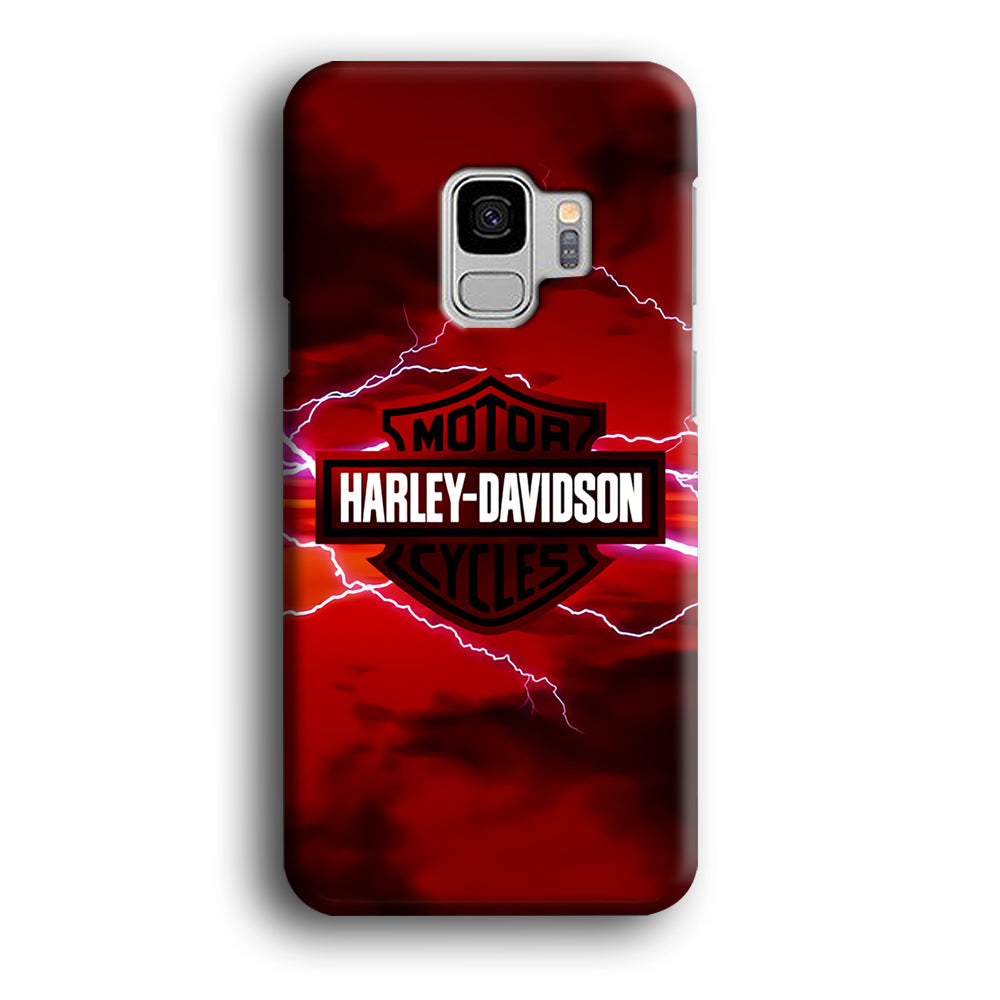 Harley Davidson Red Sky Samsung Galaxy S9 Case