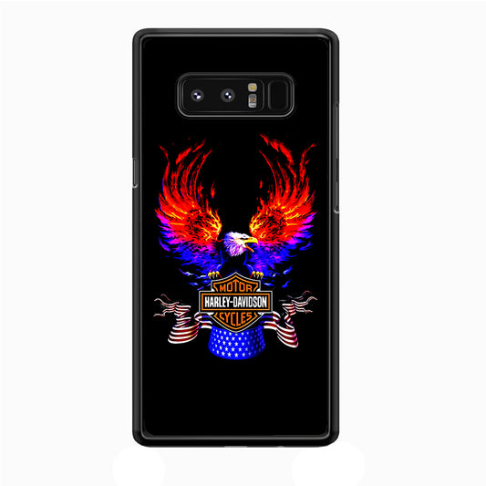 Harley Eagle Fire Samsung Galaxy Note 8 Case