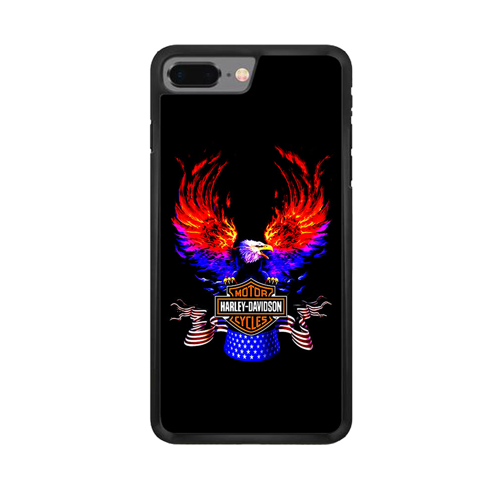 Harley Eagle Fire iPhone 8 Plus Case