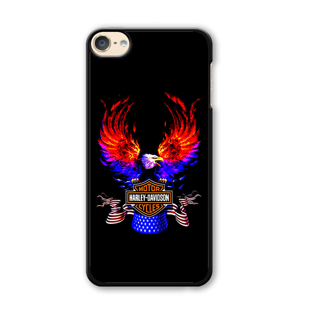 Harley Eagle Fire iPod Touch 6 Case