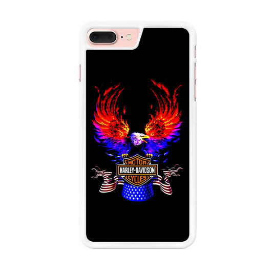 Harley Eagle Fire iPhone 8 Plus Case