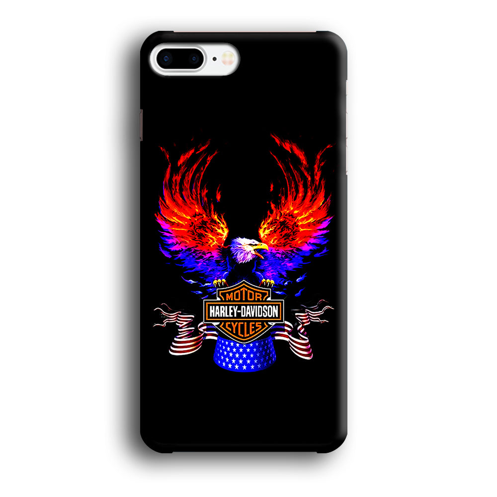 Harley Eagle Fire iPhone 8 Plus Case