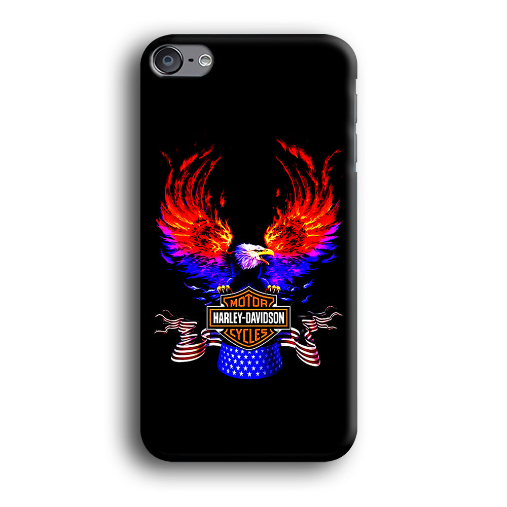 Harley Eagle Fire iPod Touch 6 Case