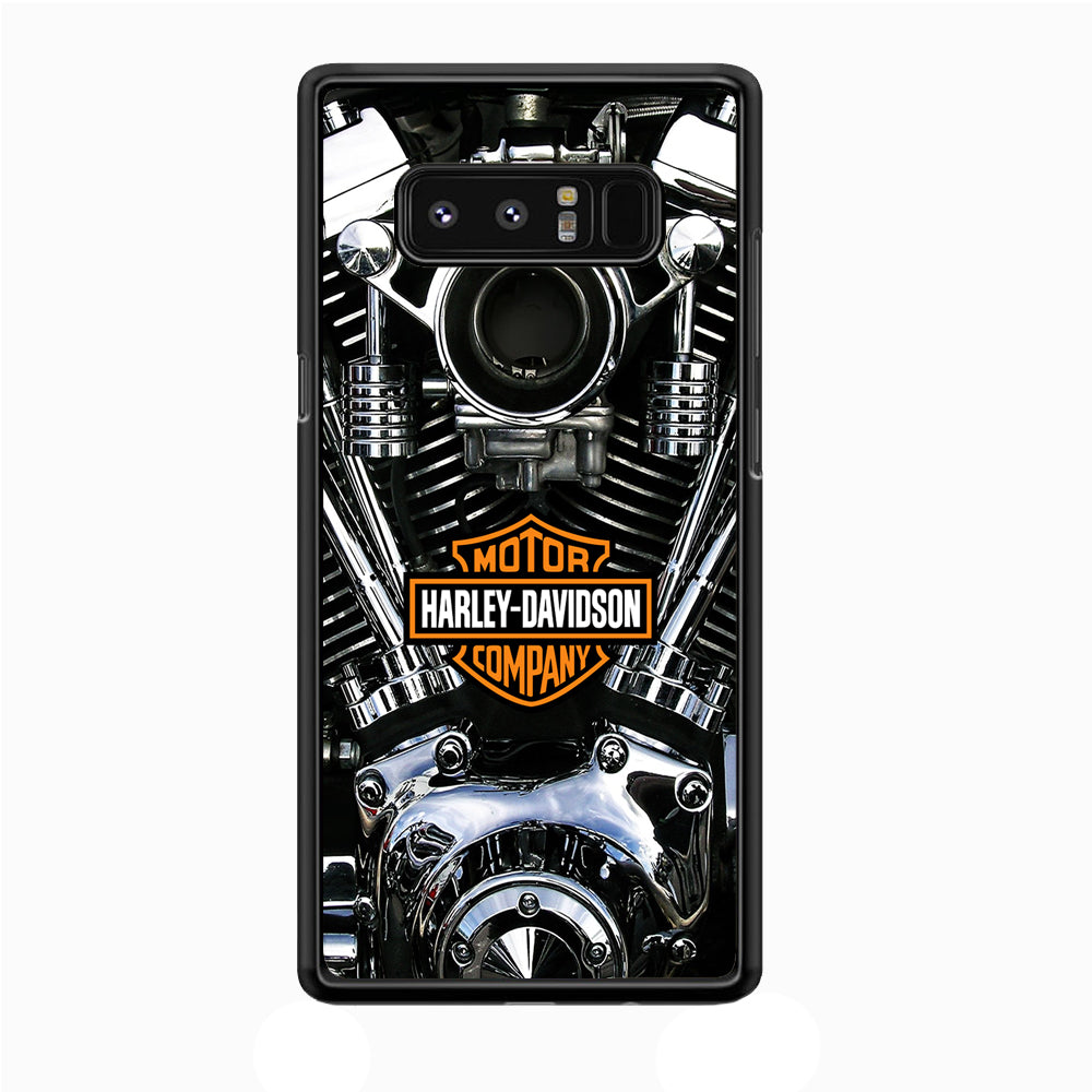 Harley Engine Motif Samsung Galaxy Note 8 Case