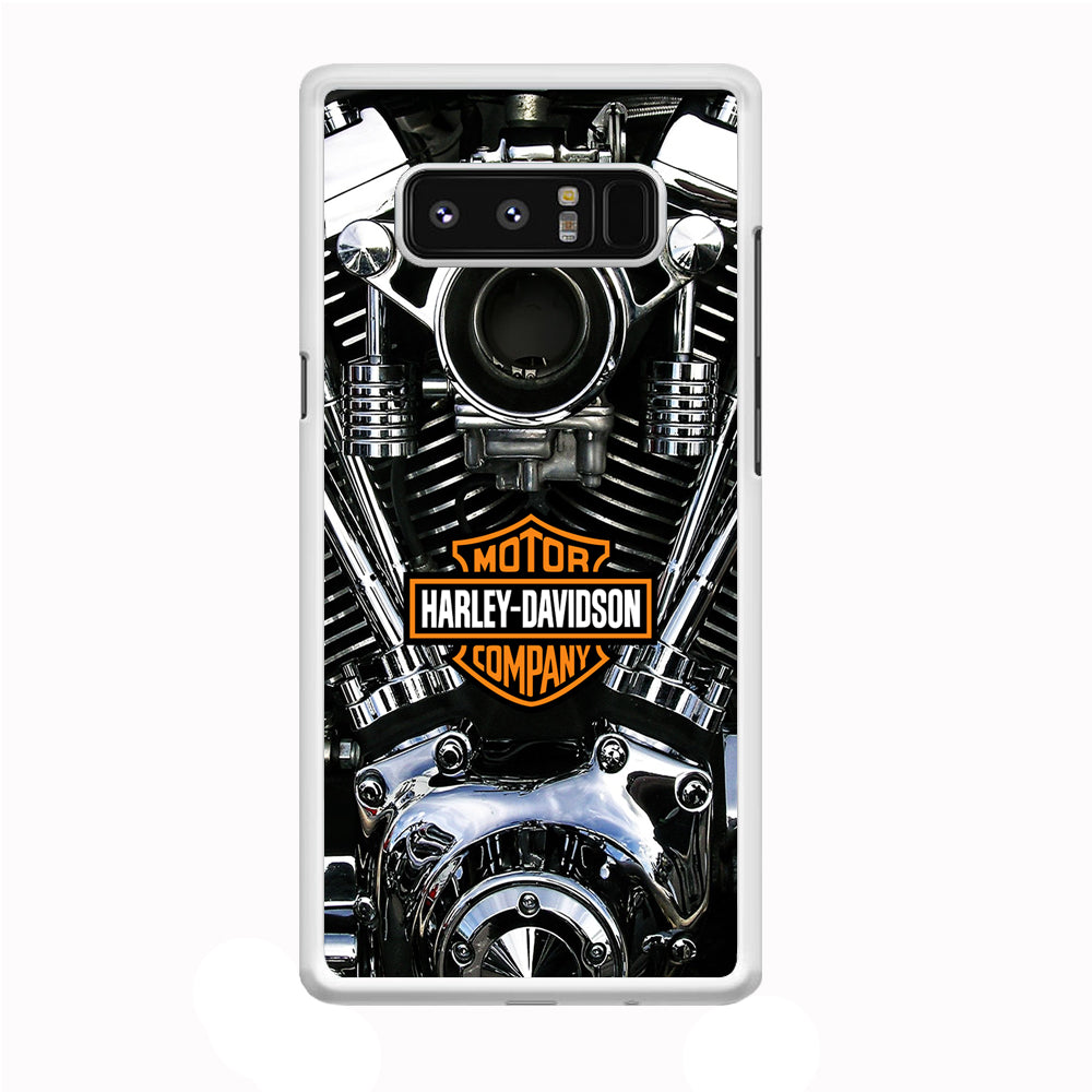 Harley Engine Motif Samsung Galaxy Note 8 Case