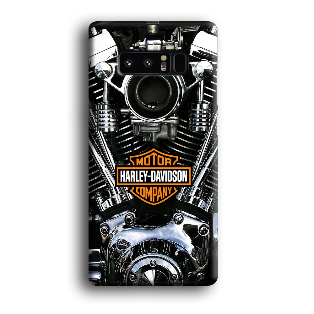 Harley Engine Motif Samsung Galaxy Note 8 Case